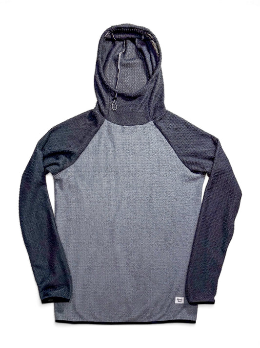 90g Alpha Direct Hoody- Flint/Midnight Blue