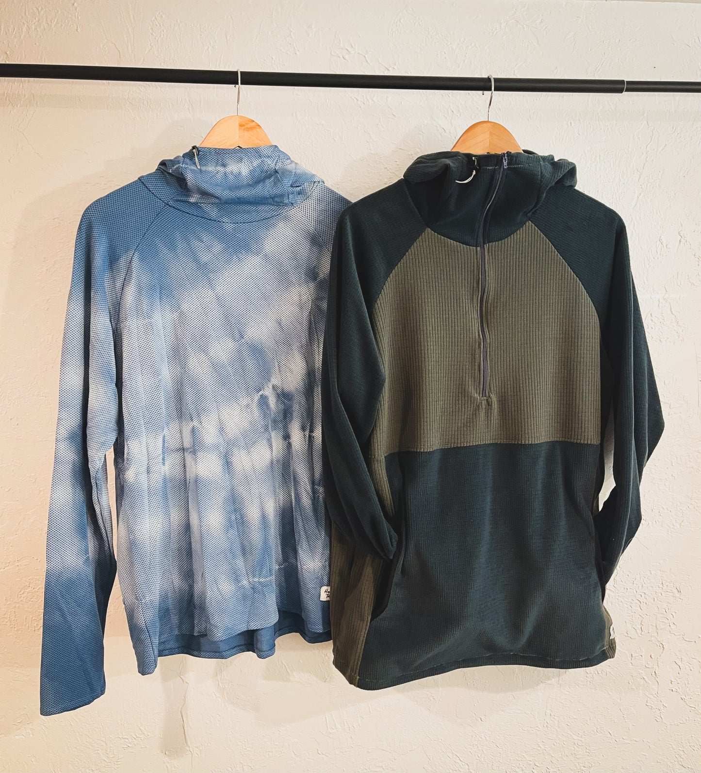 Custom Micro Grid Fleece Hoody