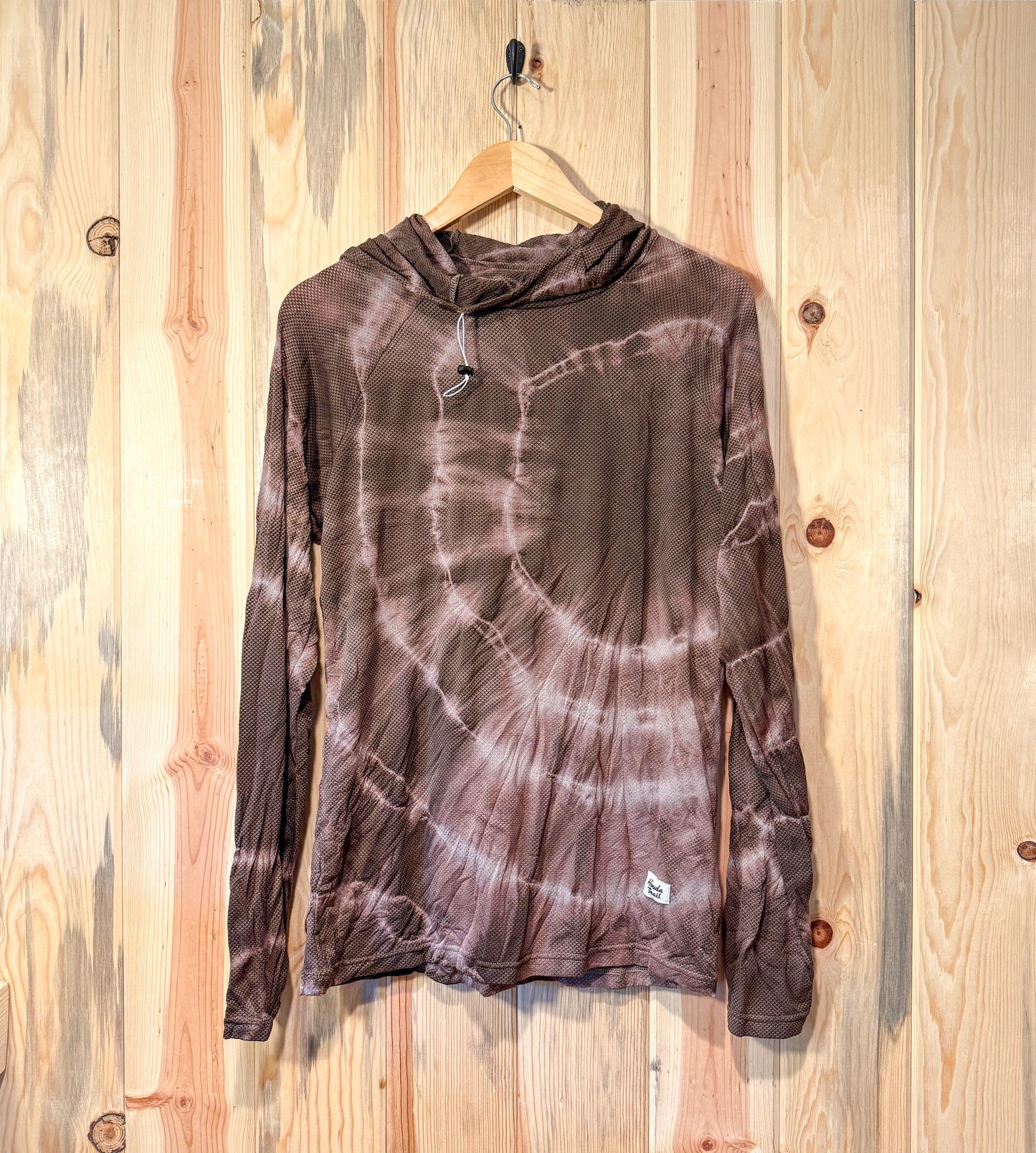 Men's Large Delta Sun Shirt - Chocolate