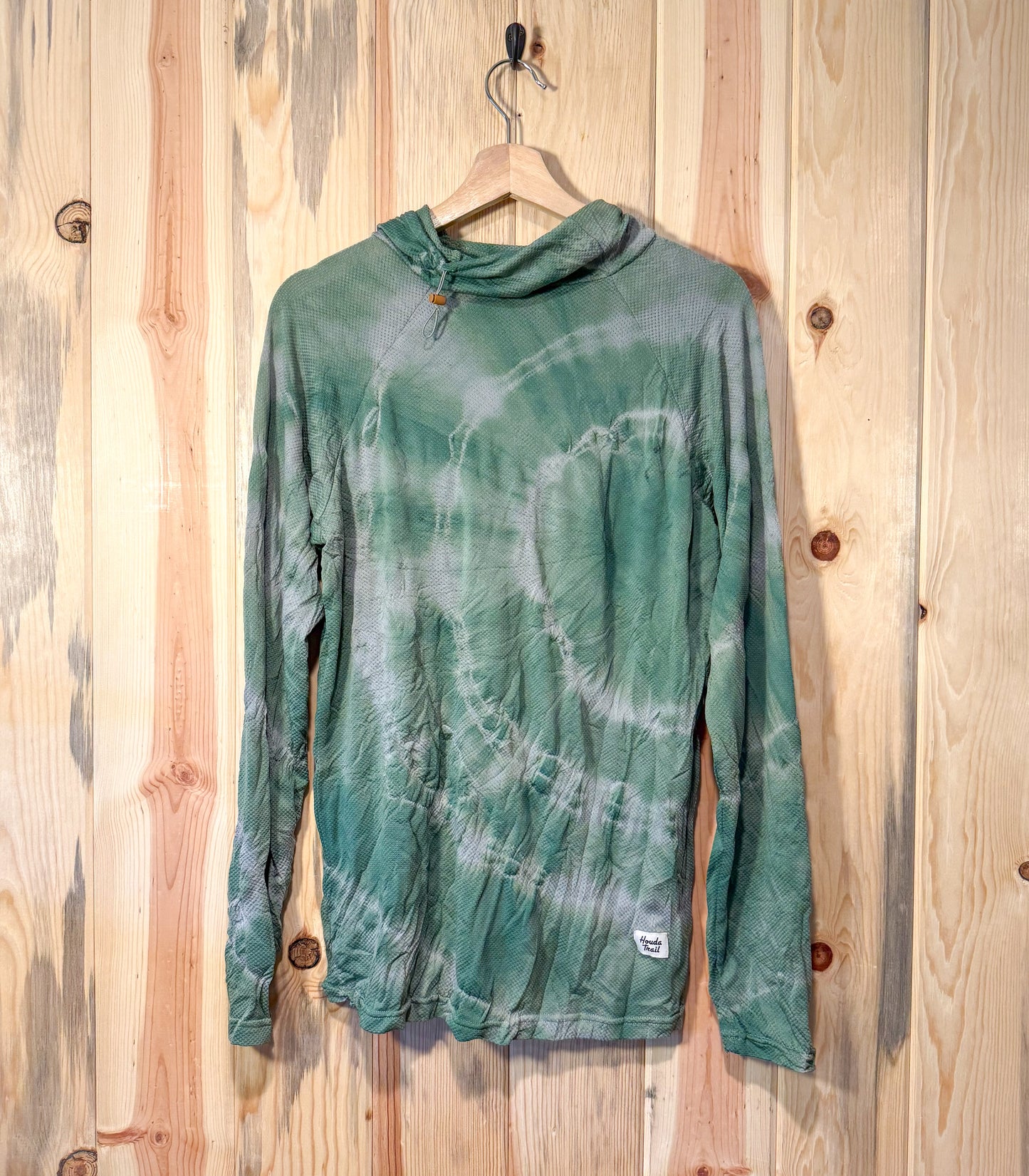 Men's Large Delta Sun Shirt - Emerald