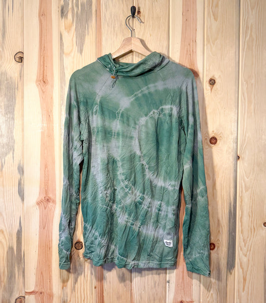 Men's Large Delta Sun Shirt - Emerald