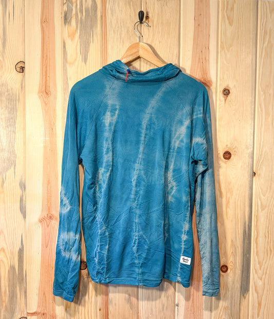 Mens Large Delta Sunshirt - Teal