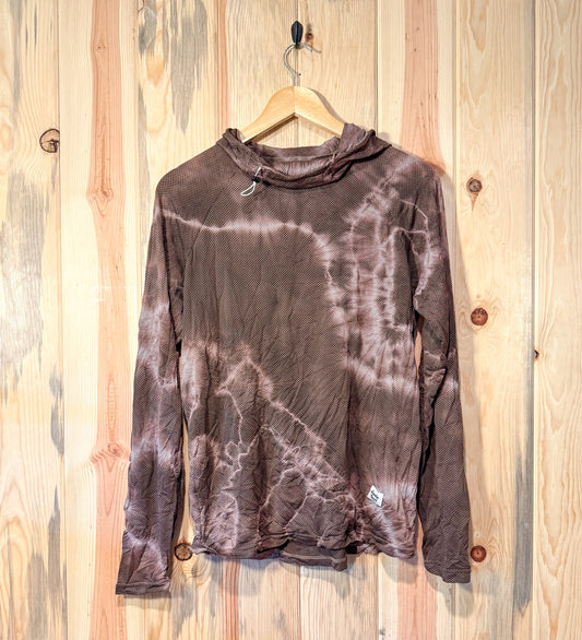 Men's Medium Delta Sun Shirt - Chocolate