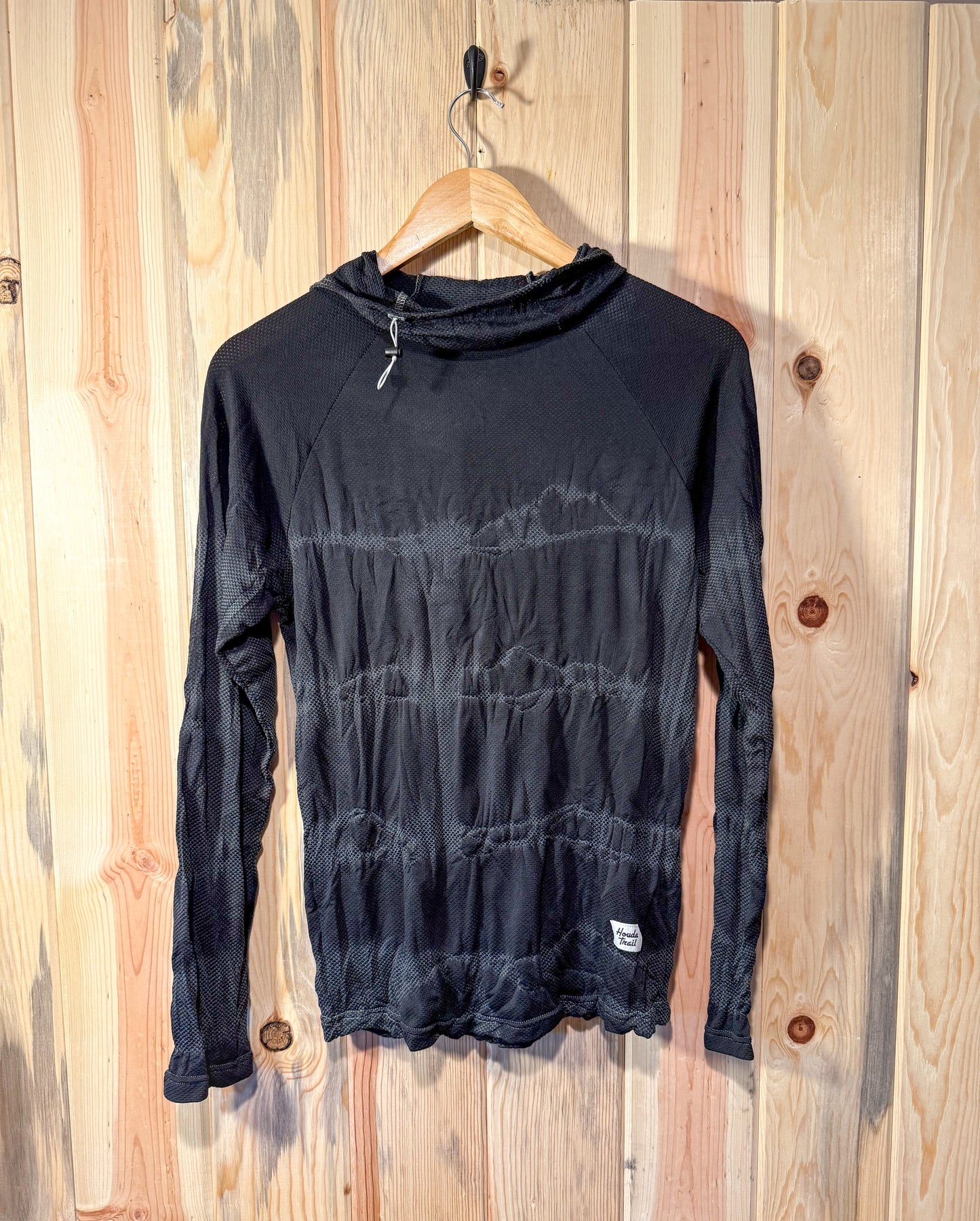 Mens Small Delta Sun Shirt - Green/Black