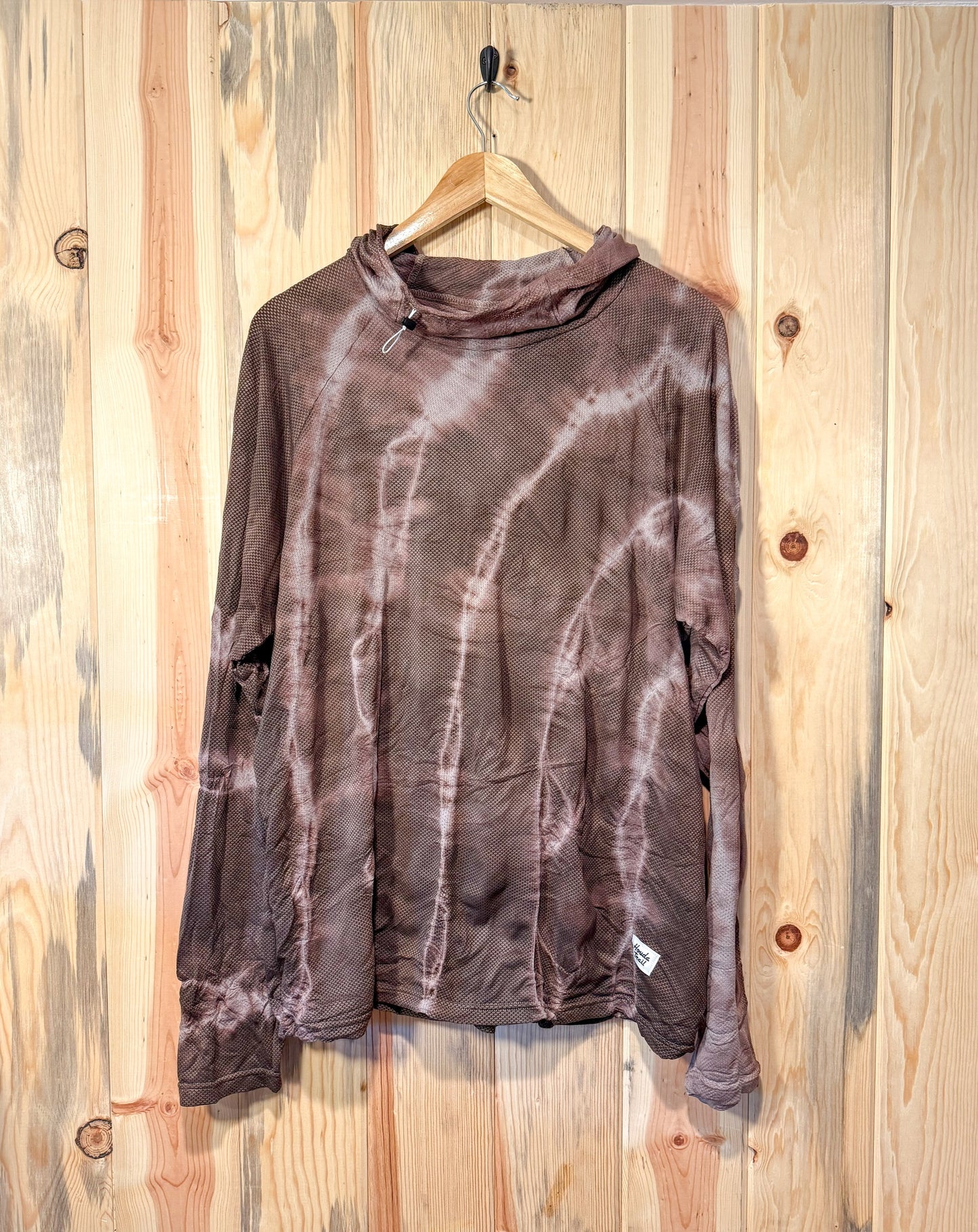 Men's XXL Delta Sun Shirt - Chocolate