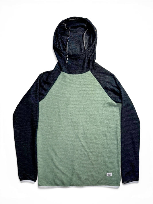 90g Alpha Direct Hoody- Spring Green/Black