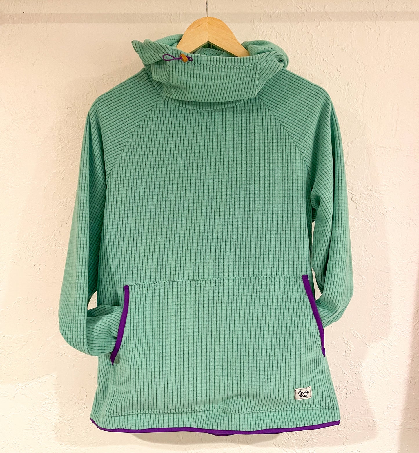 Custom Micro Grid Fleece Hoody