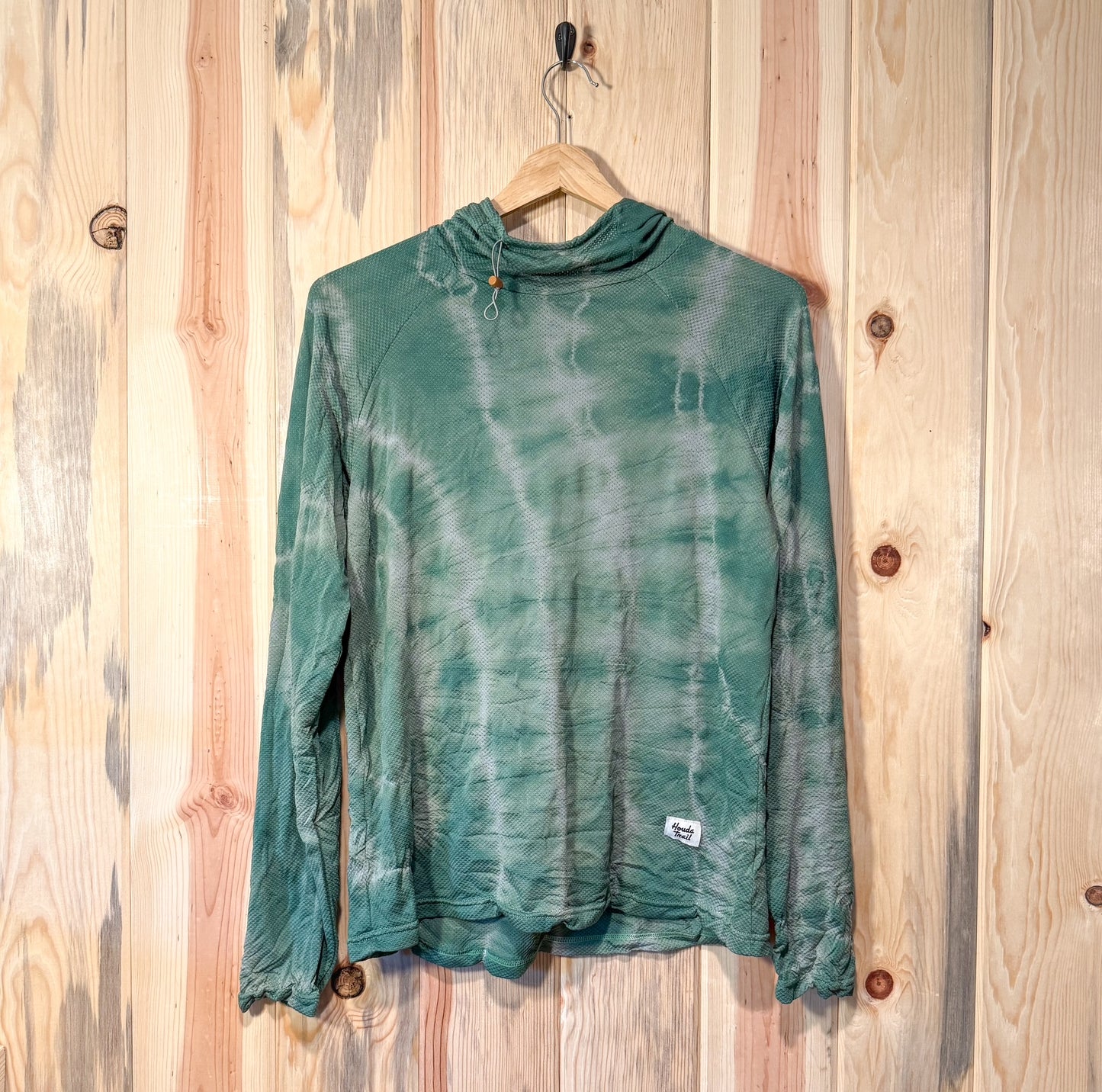 Womens Large Delta Sun Shirt - Emerald
